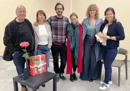 I protaginisti della serata con l'assessora Lucia Rosso